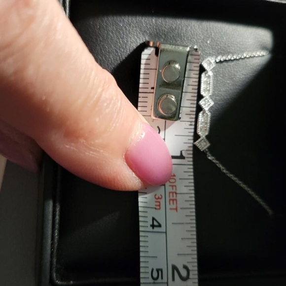 Dana Rebecca Station Diamond Bar Necklace - Picture 5 of 5